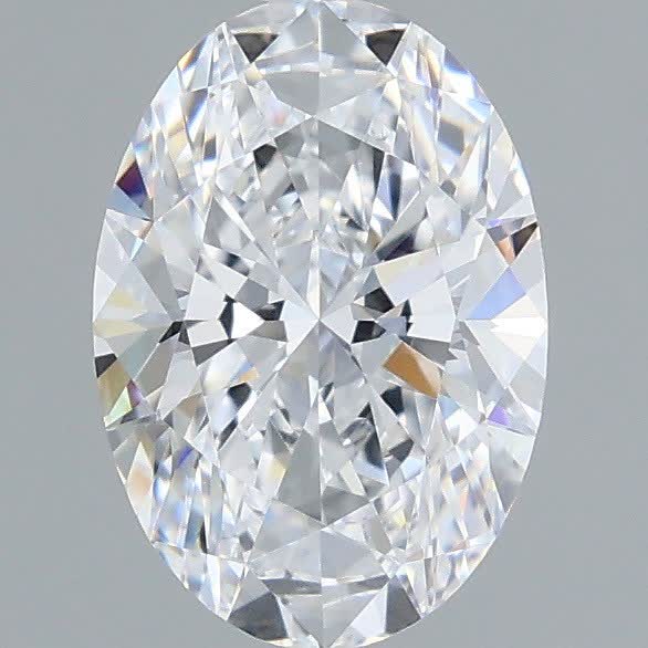 1.57 ct. oval Lab Grown Diamond front image