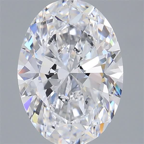 1.58 ct. oval Lab Grown Diamond front image