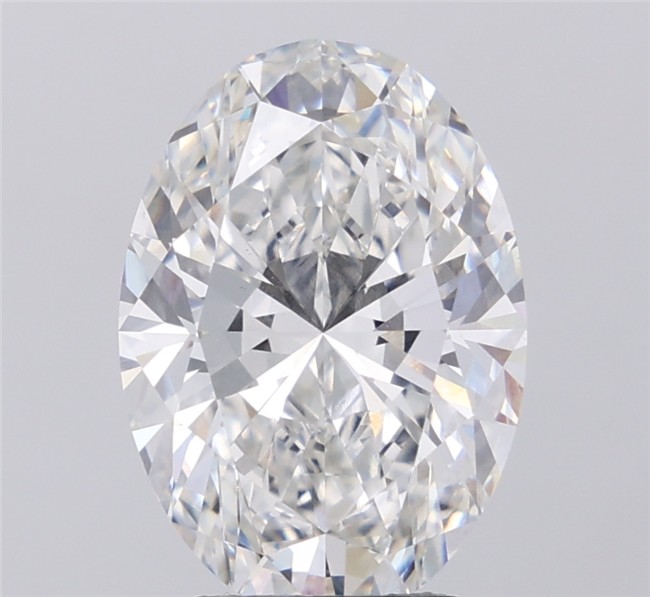 5.06 ct. oval Lab Grown Diamond front image