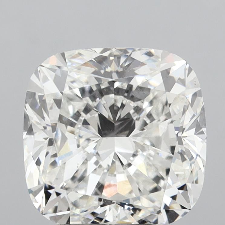4.10 ct. cushion Lab Grown Diamond front image