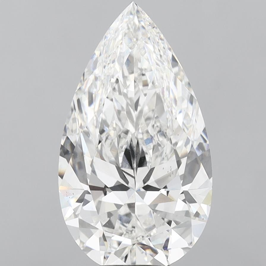 8.09 ct. pear Lab Grown Diamond front image