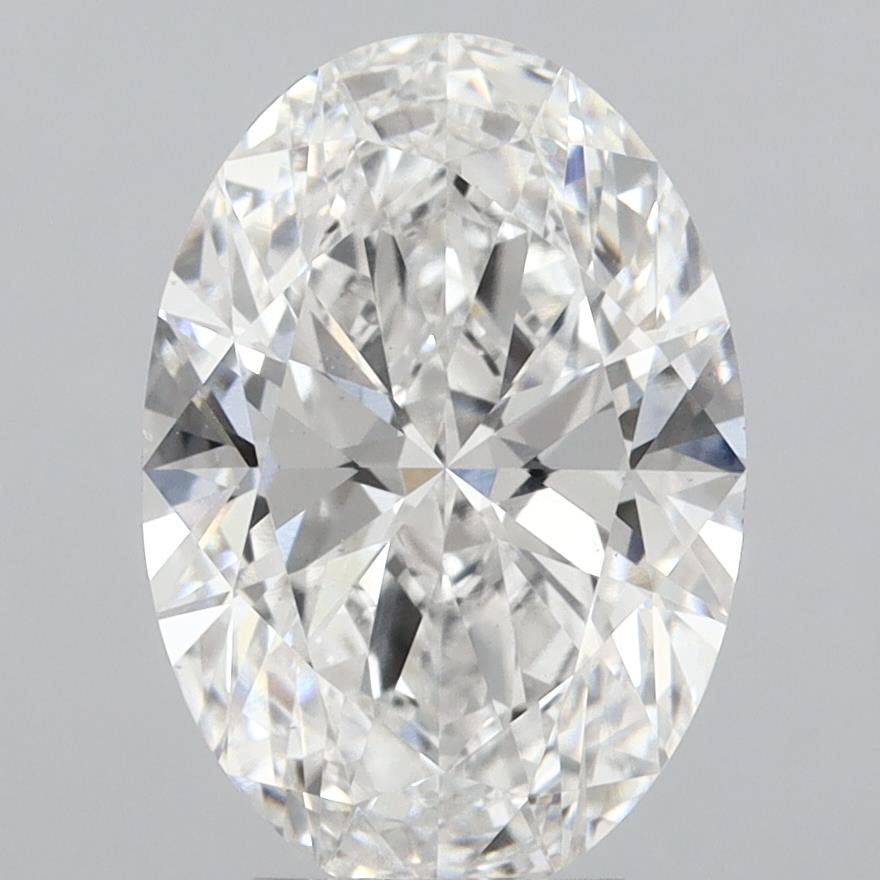 4.75 ct. oval Lab Grown Diamond front image
