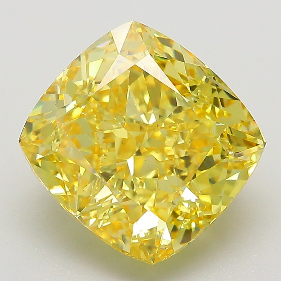 5.51 ct. cushion Lab Grown Diamond front image