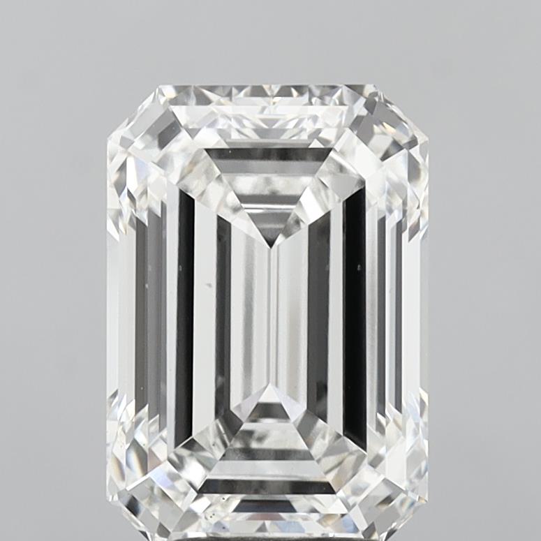 4.08 ct. emerald Lab Grown Diamond front image