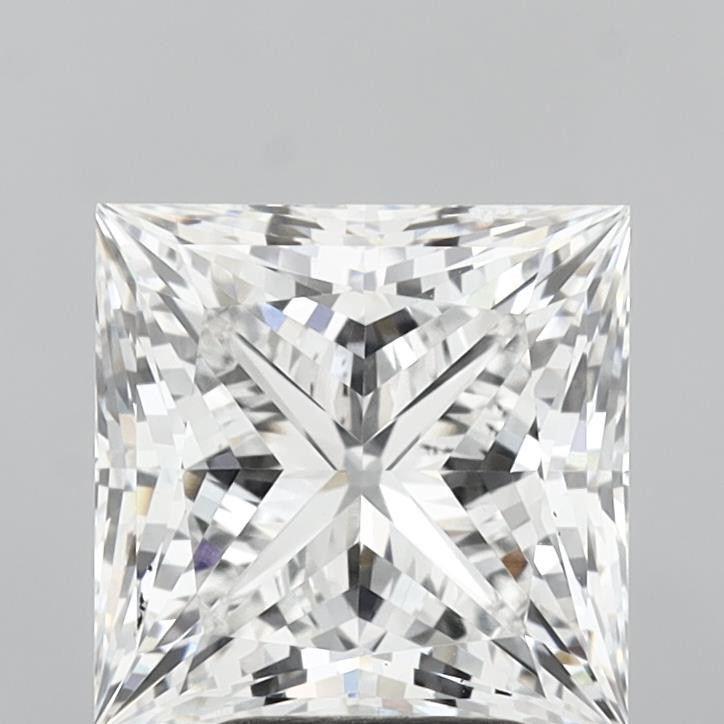 4.09 ct. princess Lab Grown Diamond front image