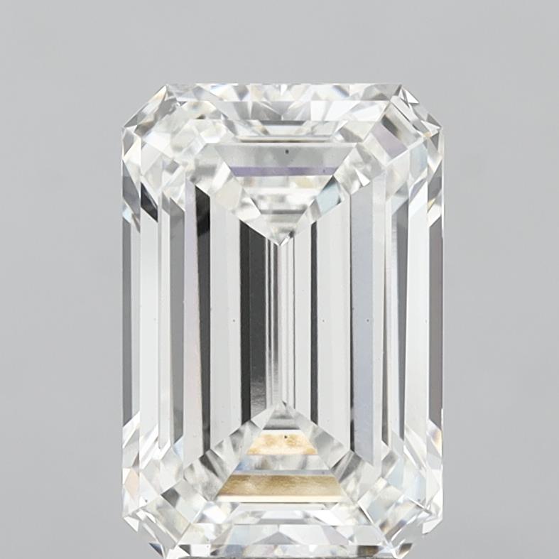 6.09 ct. emerald Lab Grown Diamond front image