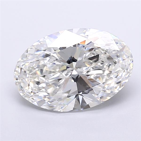 4.30 ct. oval Lab Grown Diamond front image