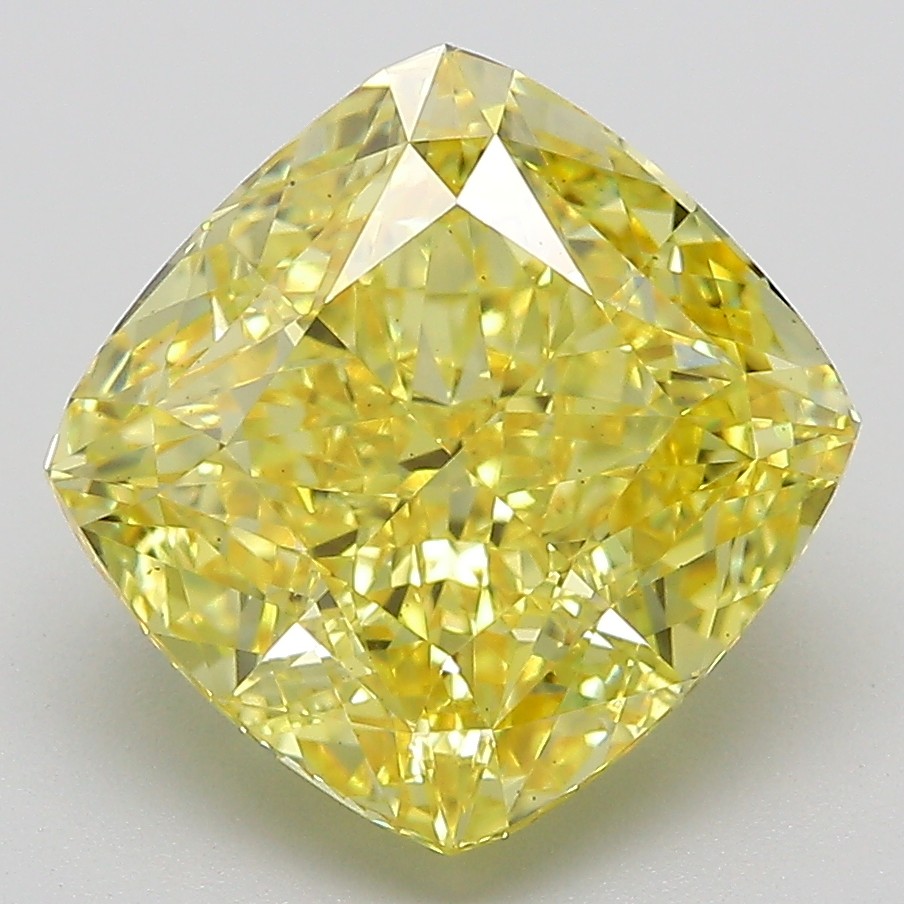 5.18 ct. cushion Lab Grown Diamond front image