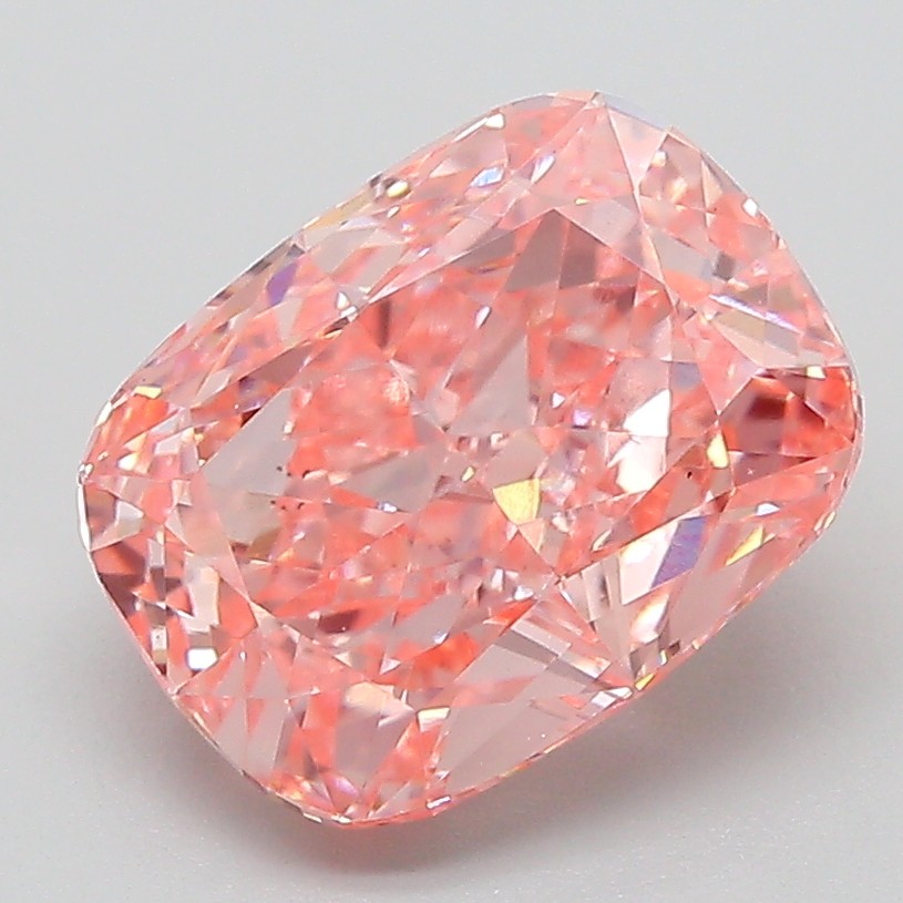 3.09 ct. cushion Lab Grown Diamond front image