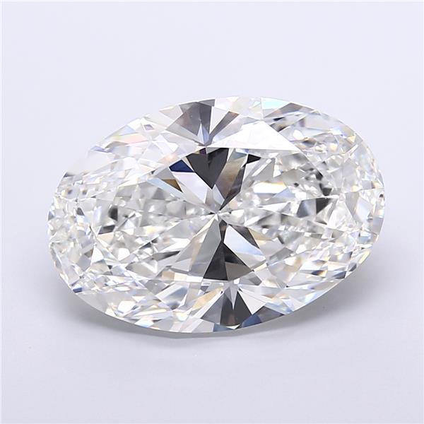 12.13 ct. oval Lab Grown Diamond front image