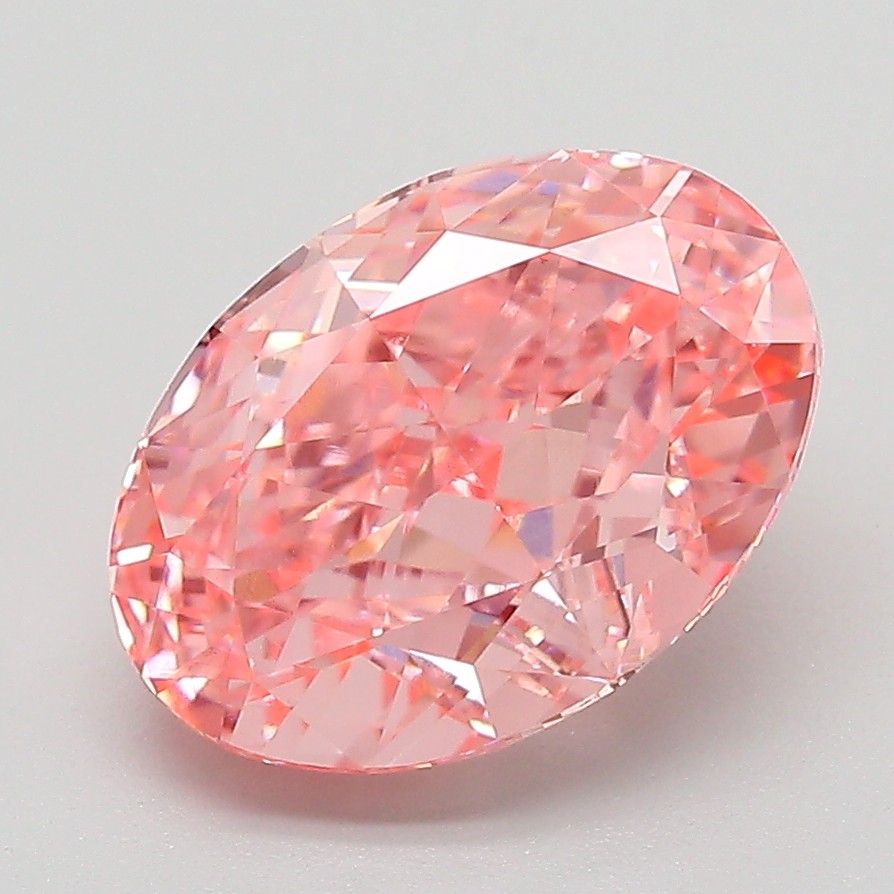 3.29 ct. oval Lab Grown Diamond front image