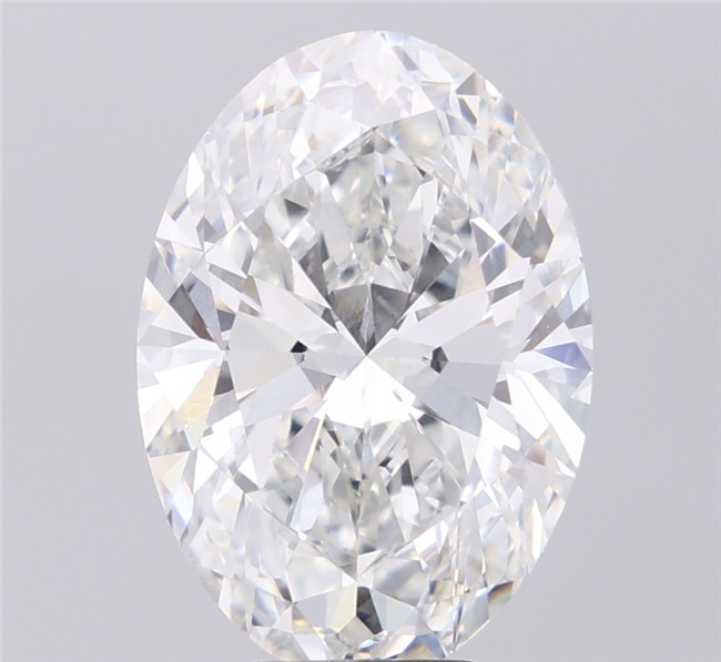 6.02 ct. oval Lab Grown Diamond front image
