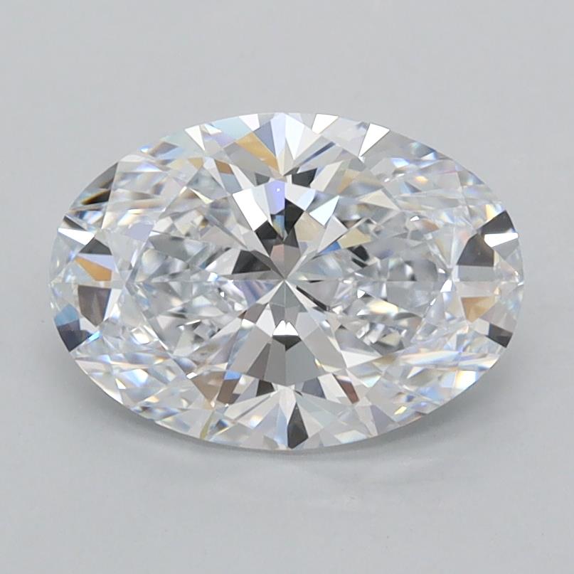1.66 ct. oval Lab Grown Diamond front image