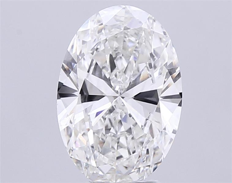 5.02 ct. oval Lab Grown Diamond front image