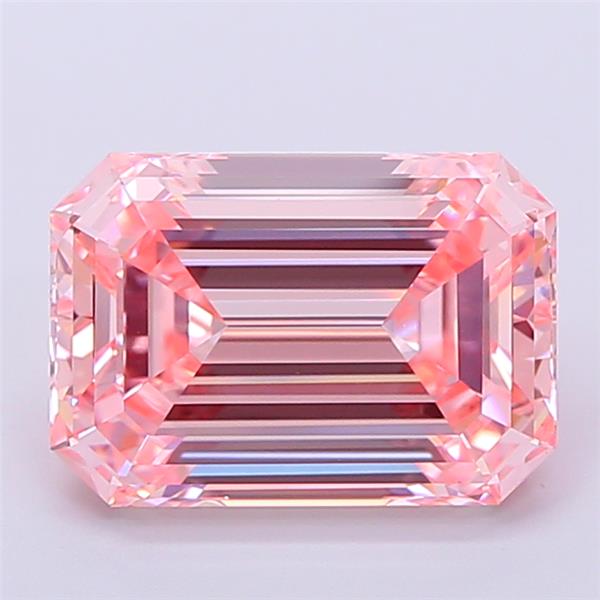 5.07 ct. emerald Lab Grown Diamond front image