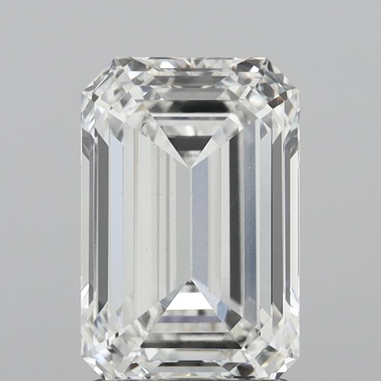 2.53 ct. emerald Lab Grown Diamond front image