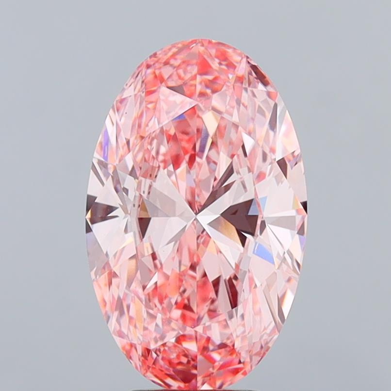 5.01 ct. oval Lab Grown Diamond front image