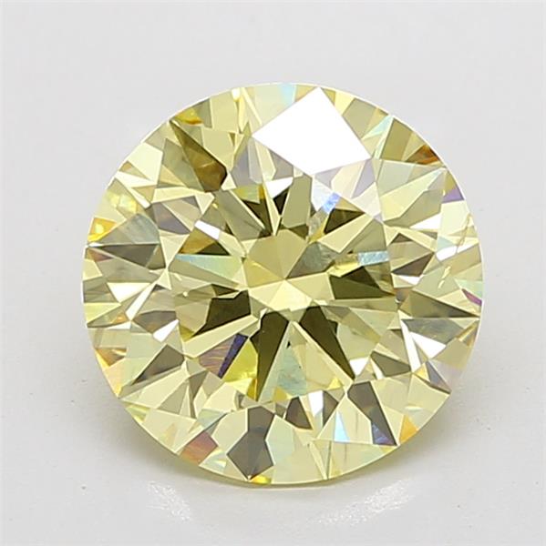 5.01 ct. round Lab Grown Diamond front image