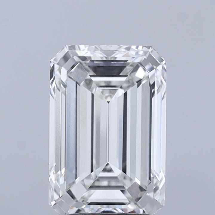 3.02 ct. emerald Lab Grown Diamond front image