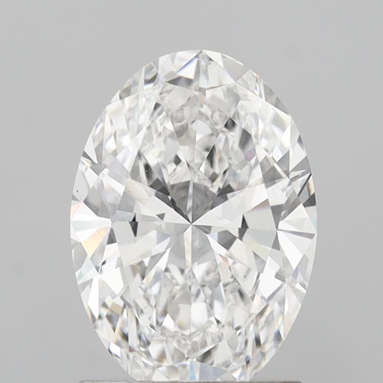 1.56 ct. oval Lab Grown Diamond front image