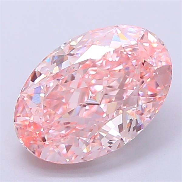 2.80 ct. oval Lab Grown Diamond front image