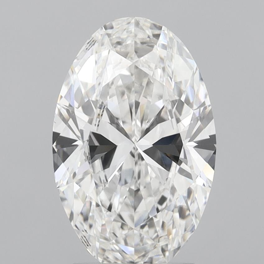 2.81 ct. oval Lab Grown Diamond front image