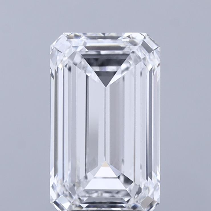3.01 ct. emerald Lab Grown Diamond front image