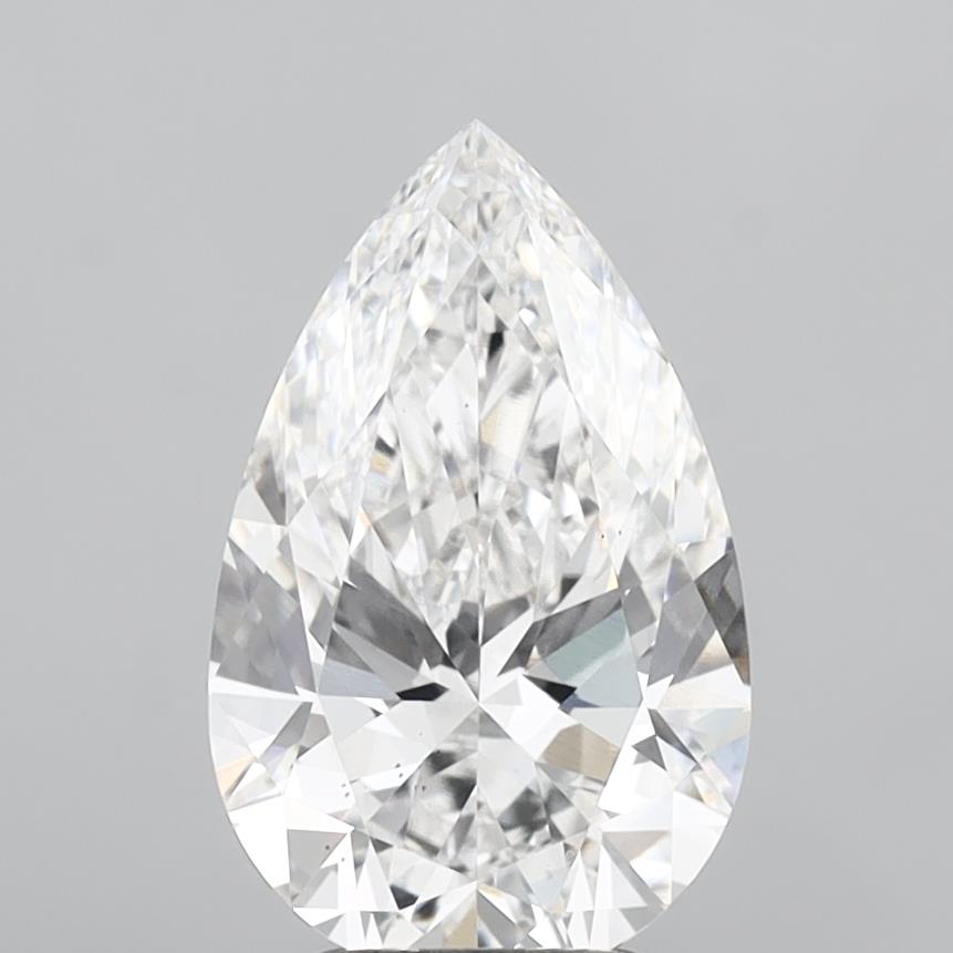 3.53 ct. pear Lab Grown Diamond front image