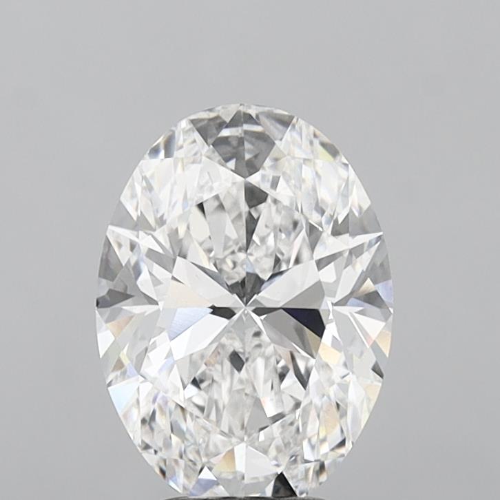 4.02 ct. oval Lab Grown Diamond front image