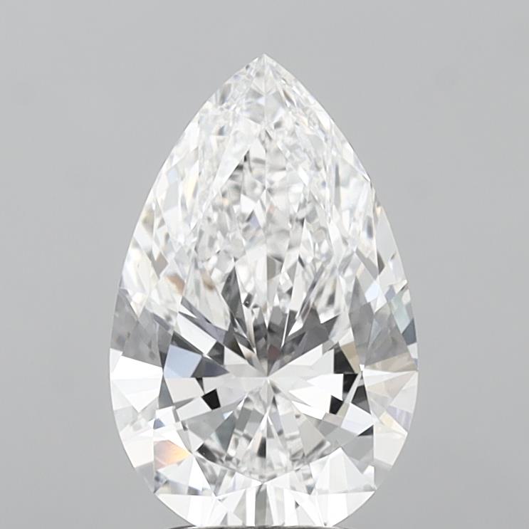 3.01 ct. pear Lab Grown Diamond front image