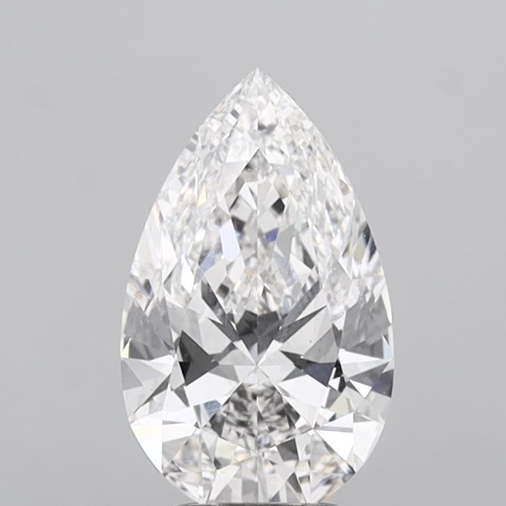 3.01 ct. pear Lab Grown Diamond front image