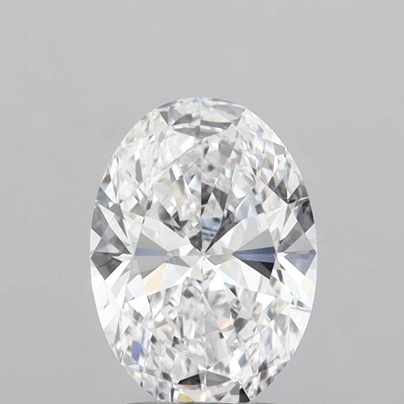 2.07 ct. oval Lab Grown Diamond front image