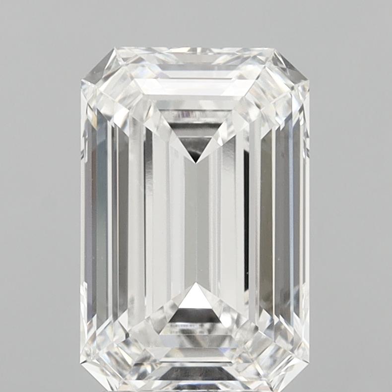 4.10 ct. emerald Lab Grown Diamond front image