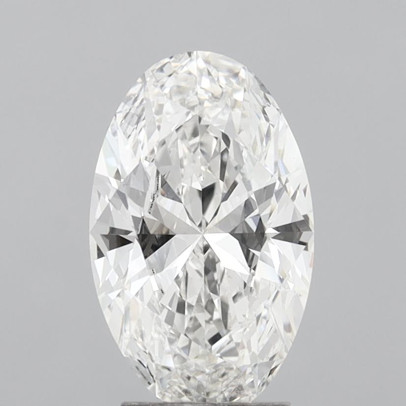 3.03 ct. oval Lab Grown Diamond front image