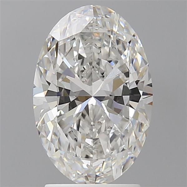 2.54 ct. oval Lab Grown Diamond front image