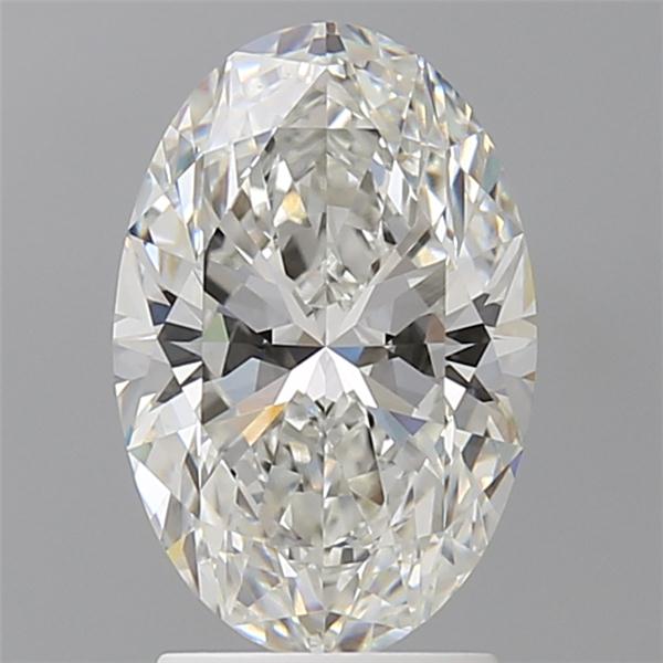 2.58 ct. oval Lab Grown Diamond front image