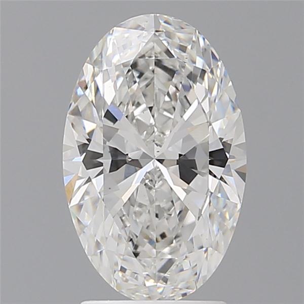 2.60 ct. oval Lab Grown Diamond front image