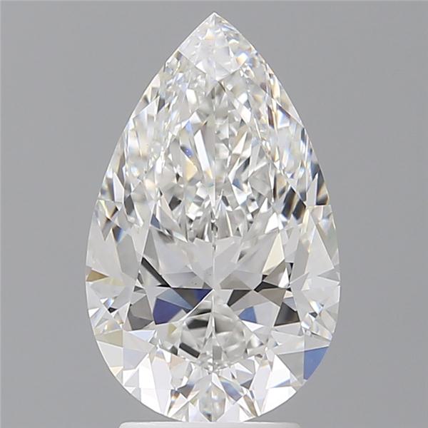 3.58 ct. pear Lab Grown Diamond front image