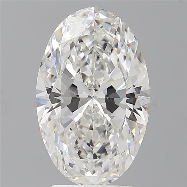 3.58 ct. oval Lab Grown Diamond front image
