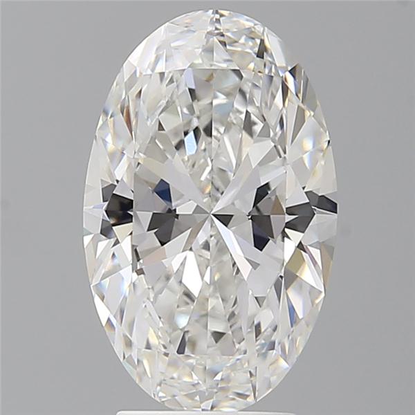 3.58 ct. oval Lab Grown Diamond front image