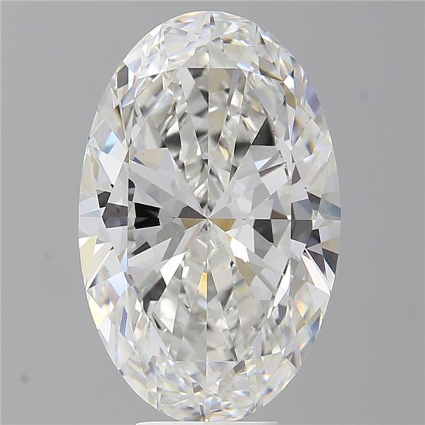 7.59 ct. oval Lab Grown Diamond front image
