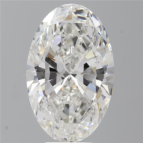 7.53 ct. oval Lab Grown Diamond front image