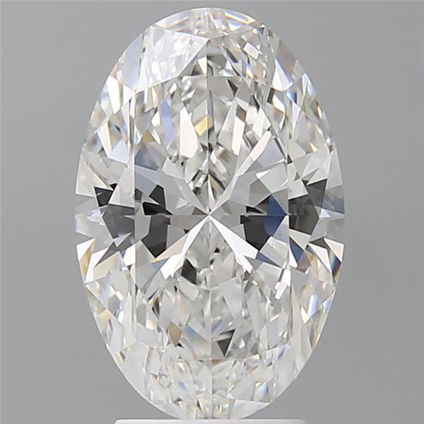 3.56 ct. oval Lab Grown Diamond front image