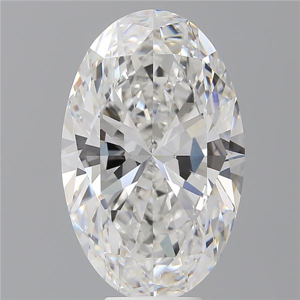 8.09 ct. oval Lab Grown Diamond front image