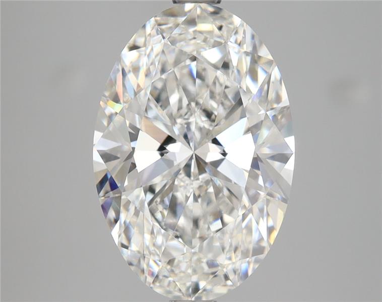 4.09 ct. oval Lab Grown Diamond front image