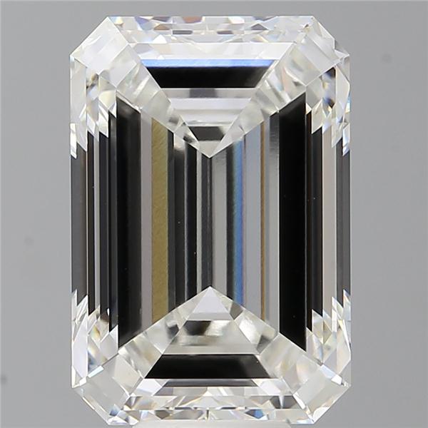 10.09 ct. emerald Lab Grown Diamond front image