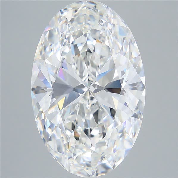 8.03 ct. oval Lab Grown Diamond front image