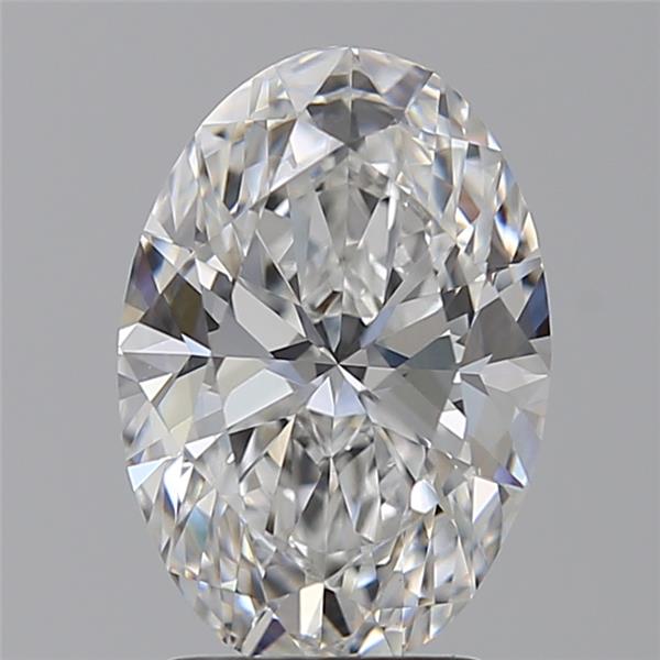 2.55 ct. oval Lab Grown Diamond front image