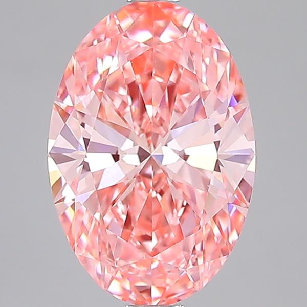 2.52 ct. oval Lab Grown Diamond front image
