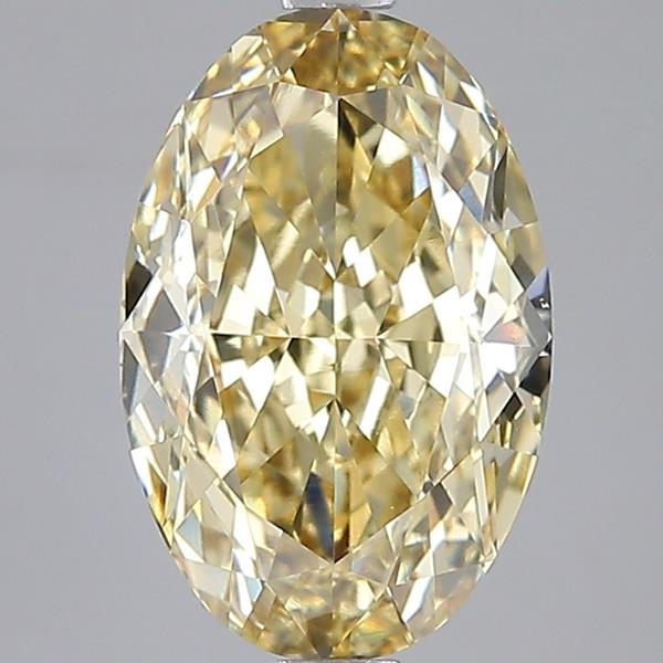 3.78 ct. oval Lab Grown Diamond front image